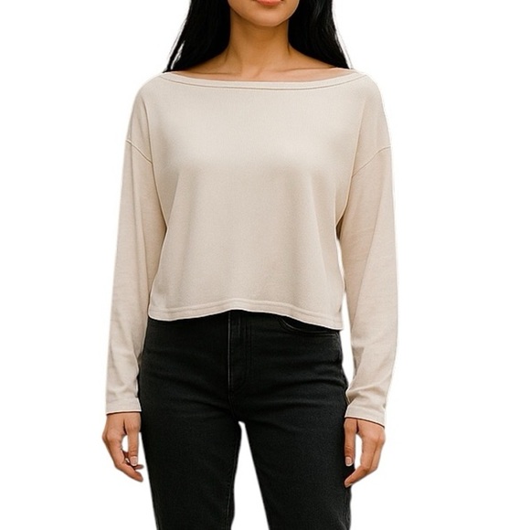 💎 Nasty Gal Ribbed Cropped Top - Picture 1 of 8